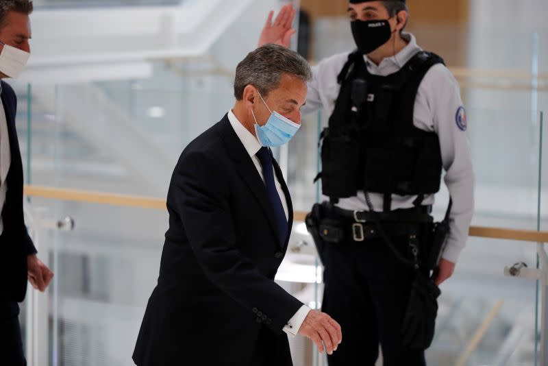 Verdict in trial of former French President Sarkozy