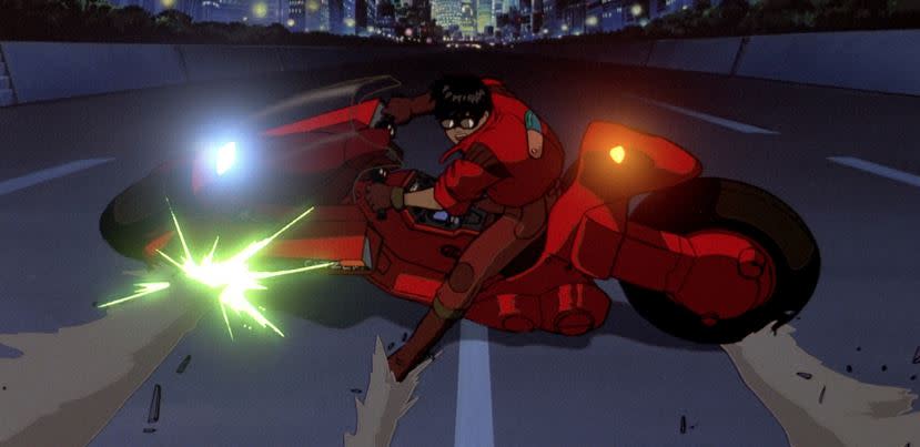 El Akira Slide es uno de los momentos más icónicos de la animación japonesa