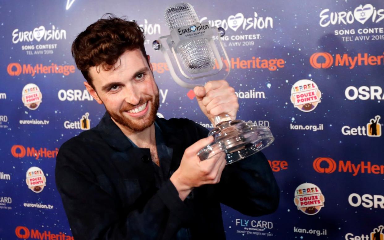 Duncan Laurence who won this year's Eurovision Song Contest for The Netherlands - REUTERS