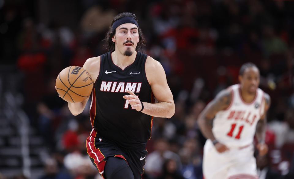 Will the Miami Heat beat the Chicago Bulls in the NBA Play-In Tournament? NBA picks, predictions and odds weigh in on Friday's game.