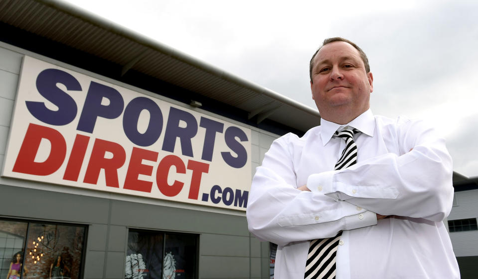 Sports Direct founder Mike Ashley was booed as he watched Newcastle for the first time in 18 months at Selhurst Park