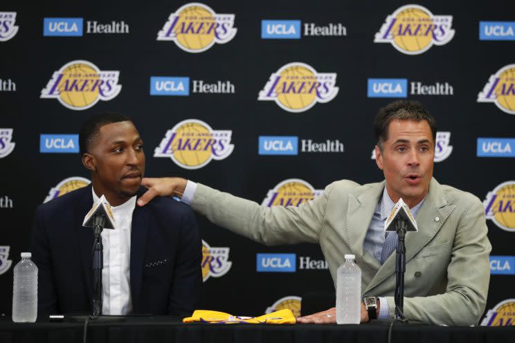 'And so, thanks to this shooting guard, I now know that the Lord is my God.' (AP)