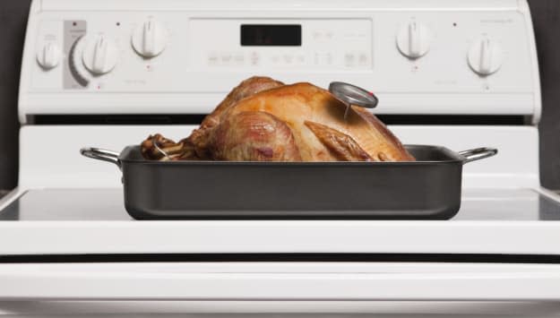 Turkey in roaster