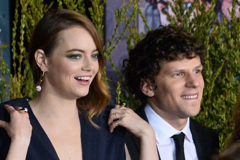 Emma Stone produced writer/director Jesse Eisenberg's movie "A Real Pain." File Photo by Jim Ruymen/UPI