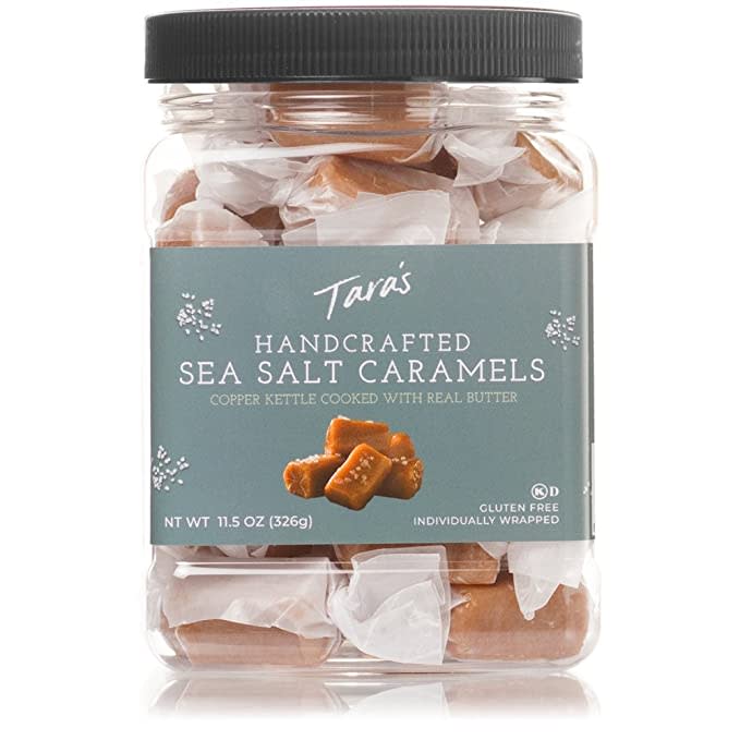 best hostess gift ideas taras all natural sea salt caramel