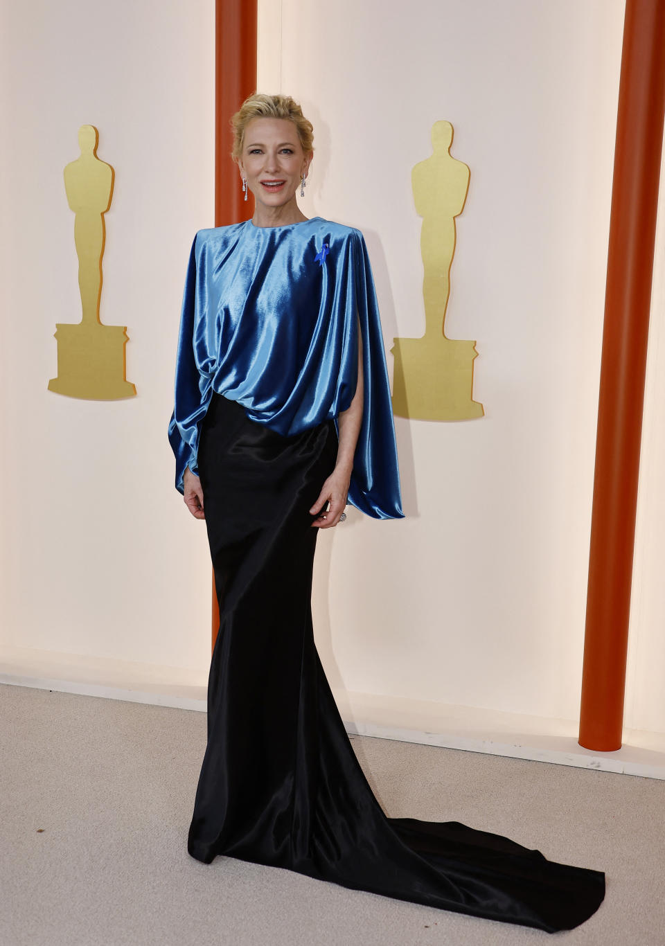 <p>Cate Blanchett en la alfombra de los Oscars 2023. REUTERS/Eric Gaillard</p> 