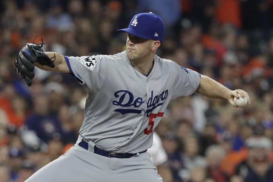 Alex Wood made only one mistake in Game 4 of the World Series. (AP Photo/David J. Phillip)