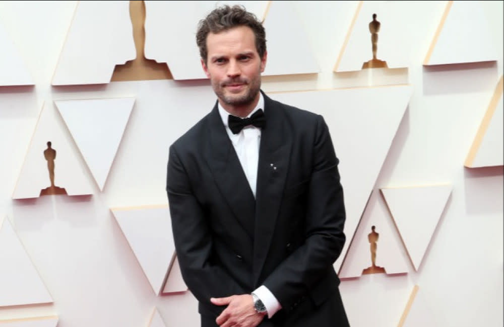 Jamie Dornan attends the 94th Annual Academy Awards - Getty