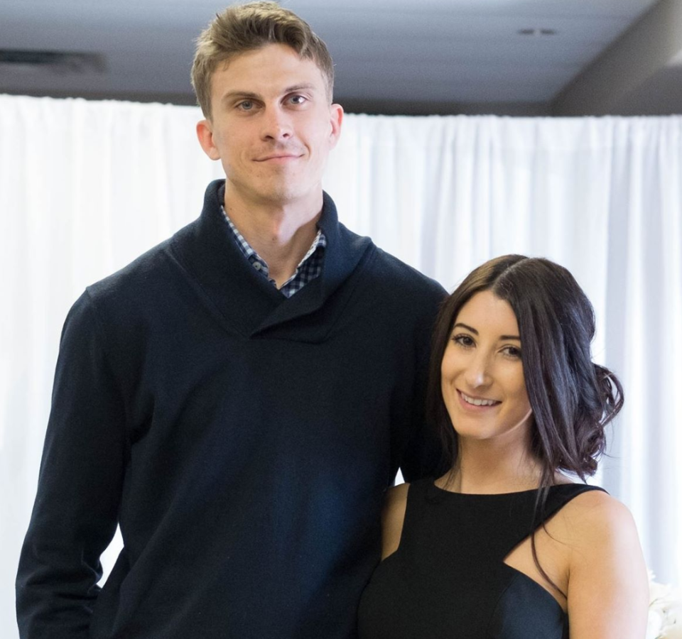 Canadian couple Alex and Jennifer Witmer pictured together.