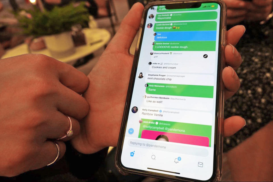 Twitter is making good on its promise of testing new conversation features inpublic