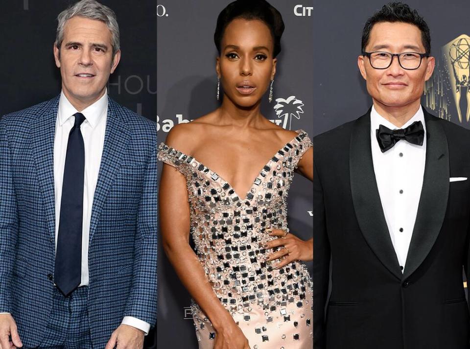  Andy Cohen, Kerry Washington, Daniel Dae Kim