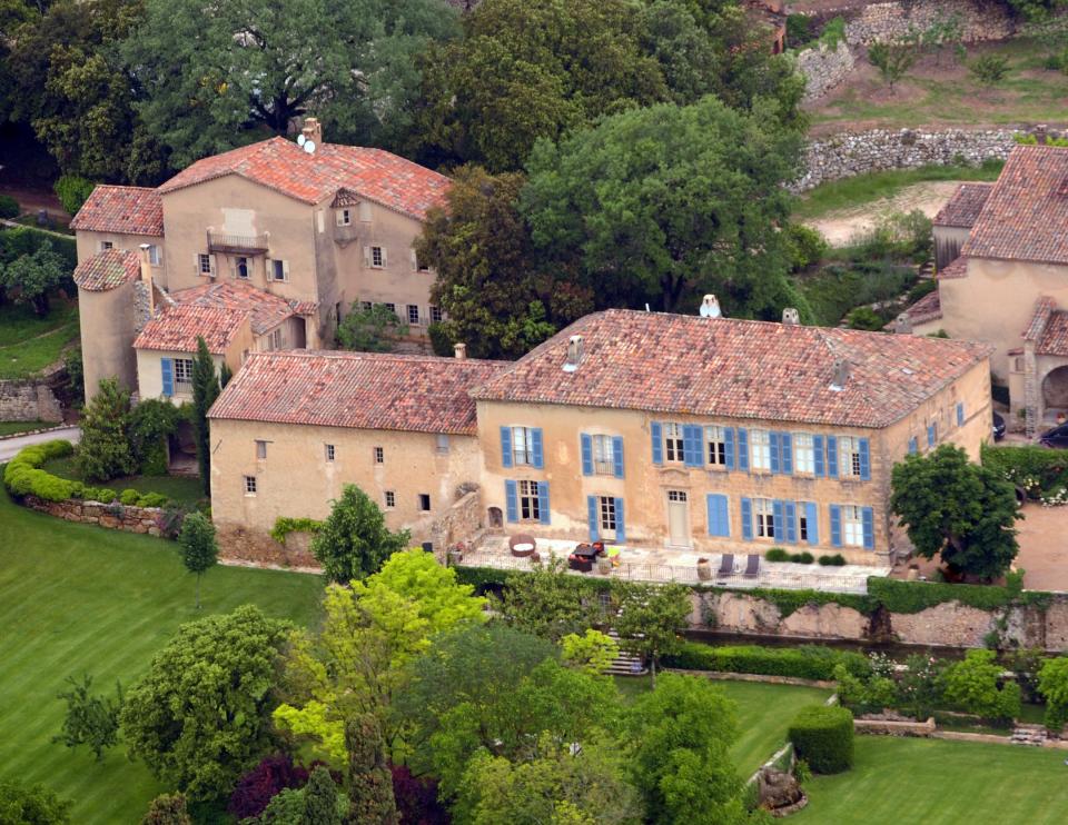 El castillo Miraval, propiedad de Brad Pitt y Angelina Jolie. (Foto: Michel Gangne / AFP / Getty Images)