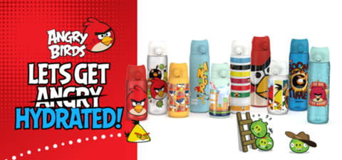 Ion8 Water Bottles and Angry Birds Come Together to Make Hydration