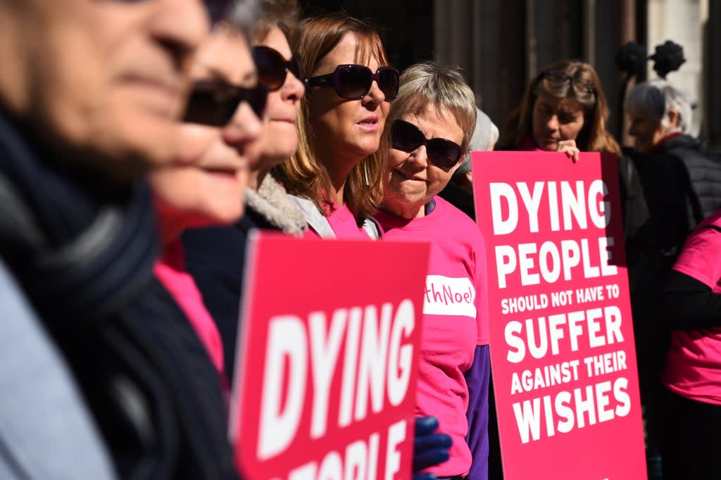 Hundreds of medical professionals have written an open letter to Health Secretary Sajid Javid, saying they oppose plans for a new law on assisted dying and will refuse to help people take their own lives (Kirsty O’Connor/PA) (PA Archive)