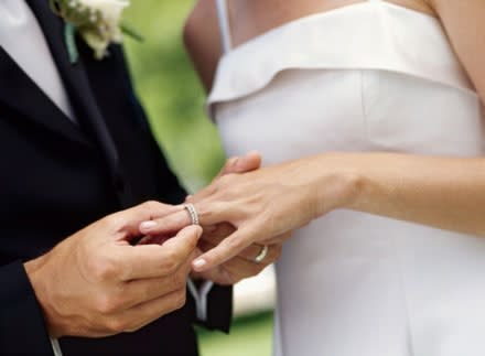 Size and shape are the first things to consider when choosing a wedding ring