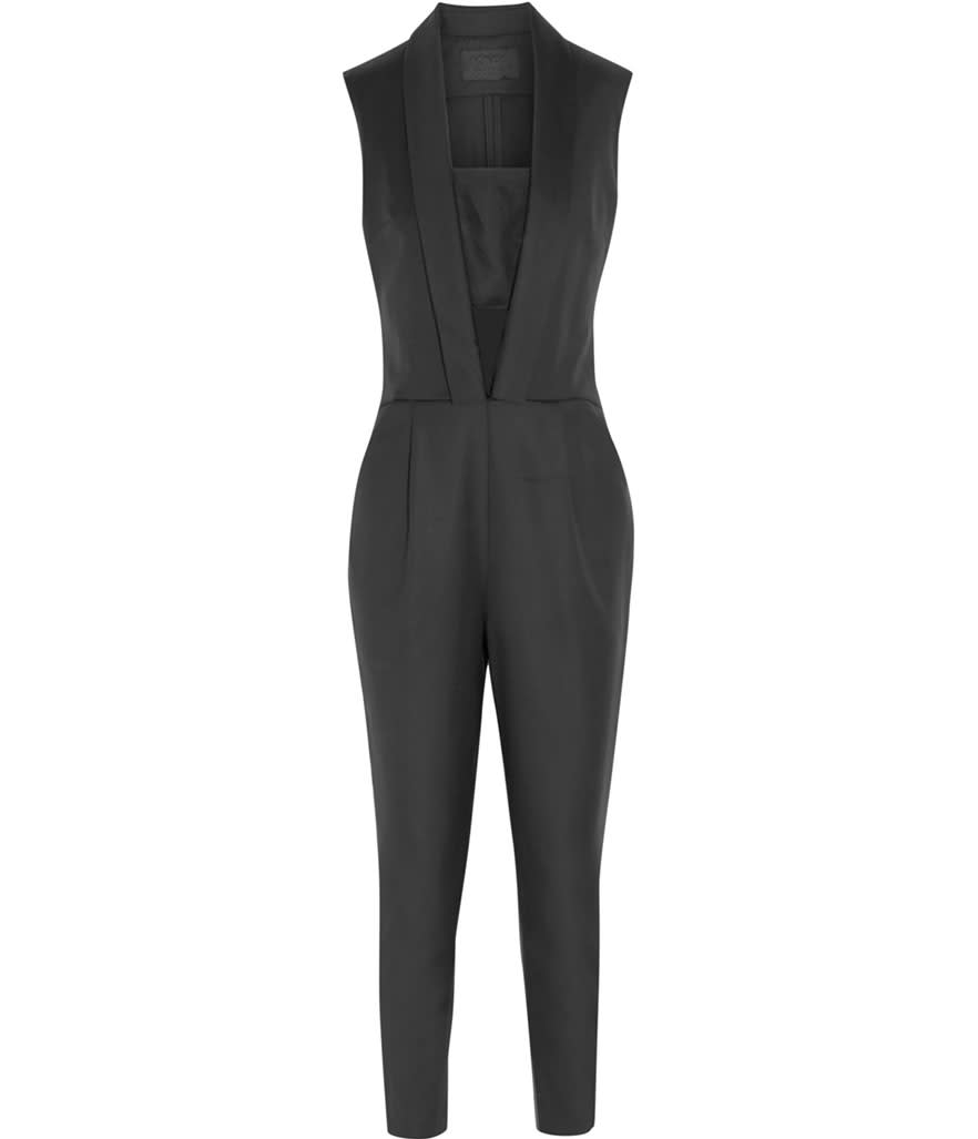 Karl Lagerfeld Rachel Wool and Silk Jumpsuit