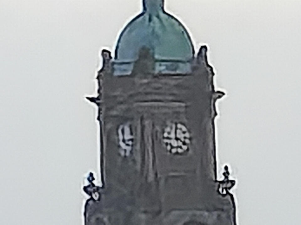 Honor Magic6 Pro Camera Samples (Town of Birkenhead across the River Mersey at 100x zoom, daytime, Liverpool, United Kingdom)