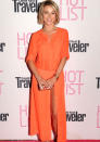 Celebrities in neon fashion: Julianne Hough worked spring fashion in orange.<br><br>[Rex]