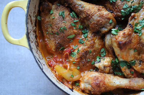 Chicken that Fancies Itself Spanish