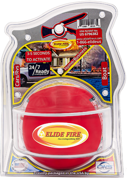 CPSC Warns Consumers to Immediately Stop Using Elide Fire Extinguishing Balls Due to Failure to Extinguish Fires and Risk of Serious Injury or Death