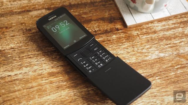 The Nokia 8110 4G is smarter than your average dumb phone