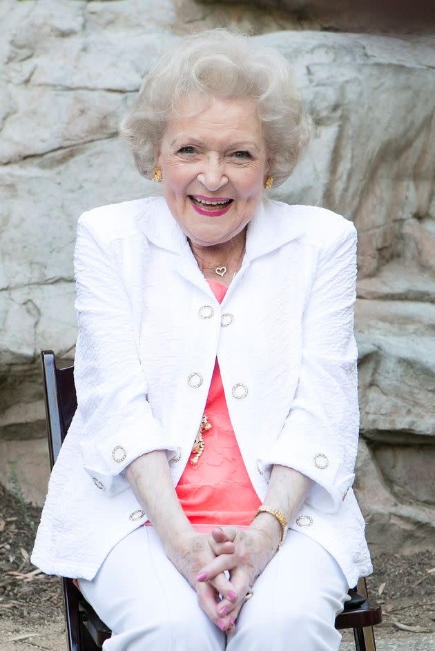 Betty White on June 20, 2015, in Los Angeles. (Photo: Gabriel Olsen via Getty Images)