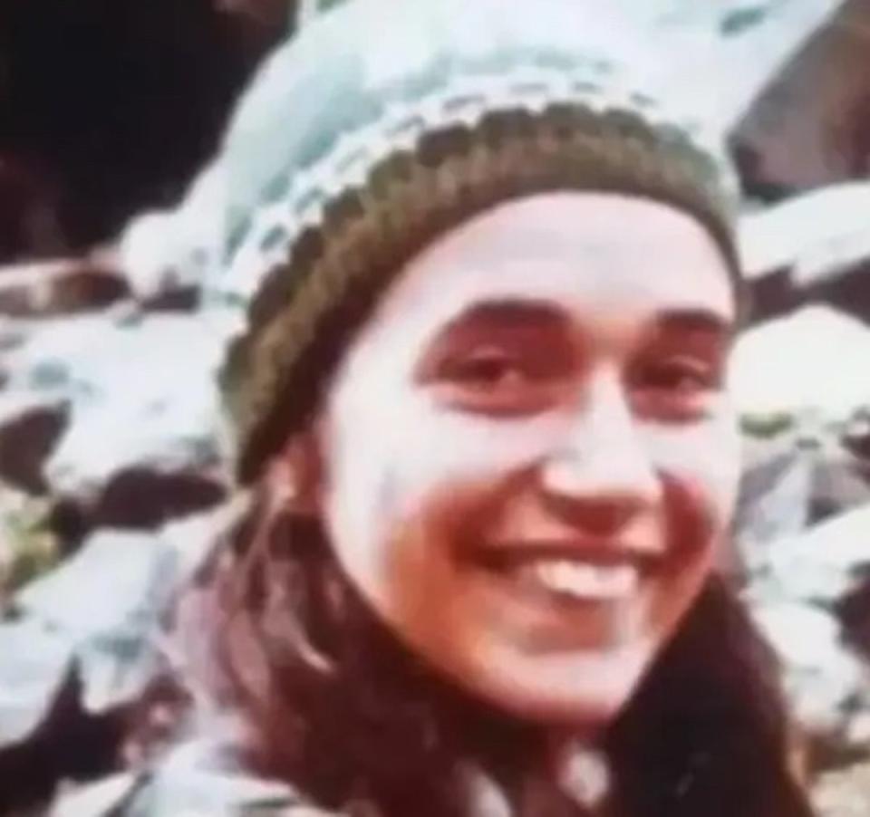 Marta Emilia Altamirano is pictured in 1981, the year she vanished in the Andes (Jam Press)