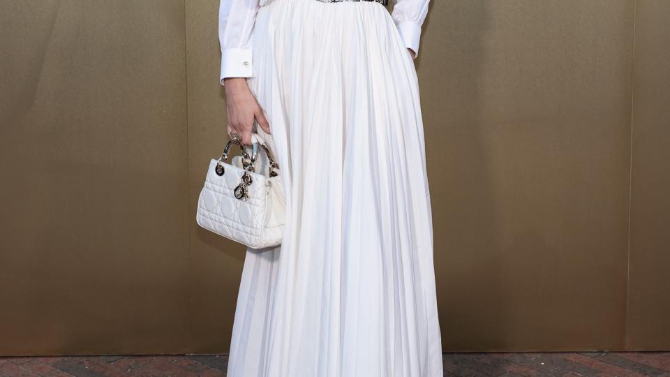 new york, new york september 07 alexandra daddario attends as dior and jean michel othoniel present jadore as seen by jean michel othoniel at brooklyn botanic gardens on september 07, 2023 in new york city photo by dimitrios kambourisgetty images for parfums christian dior