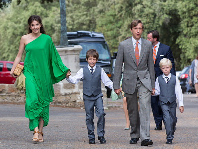 Prince Louis of Luxembourg and Princess Tessy of Luxembourg on