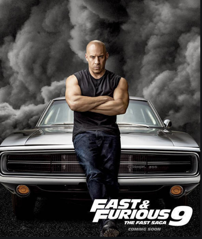 The ninth Fast and Furious action film, starring Vin Diesel, will be released in May 2021, after being pushed back a year due to the Covid-19 pandemic.