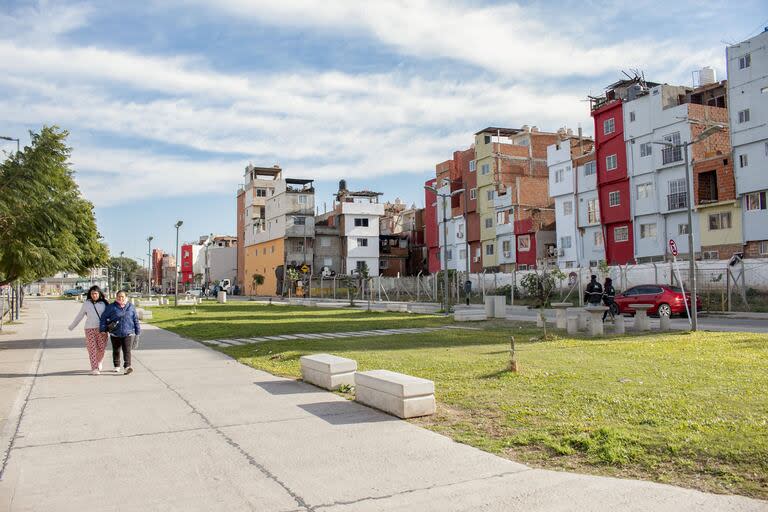 La plaza del barrio