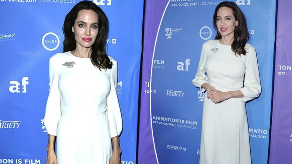 Angelina Jolie shows off thin frame at The Breadwinner premiere