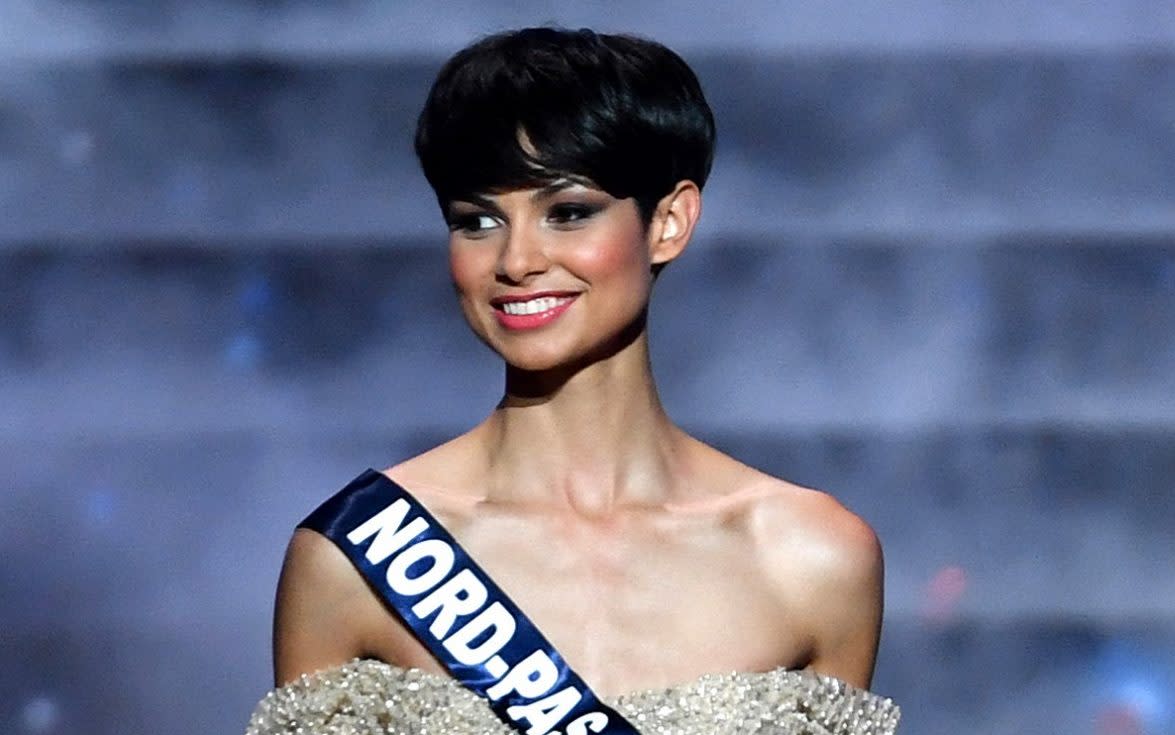 The new Miss France, Eve Gilles, has come under fire for her haircut, with some critics saying it makes her look androgynous