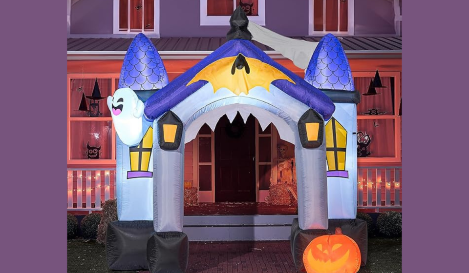 Halloween is just over a month away, so now's the time to transform your outdoor space into the yard of your nightmares. (Photo: Amazon)
