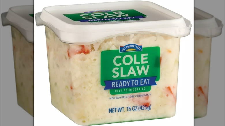 Tub of Hill Country Fare Classic Coleslaw