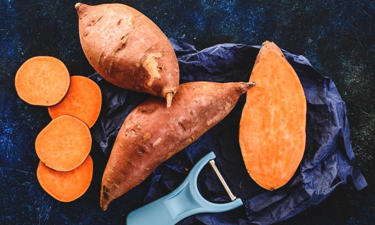 <span>Cheaper sweet potatoes may be on the menu after the 2024 federal budget announced a reduction in the industry levy.</span><span>Photograph: Aniko Hobel/Getty Images</span>