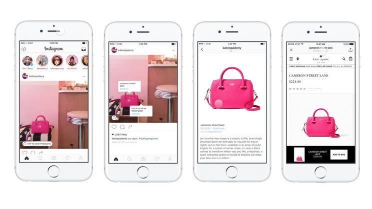 Shoppers use Instagram to find out about sales and deals before anyone else. (Photo: Courtesy of Instagram)