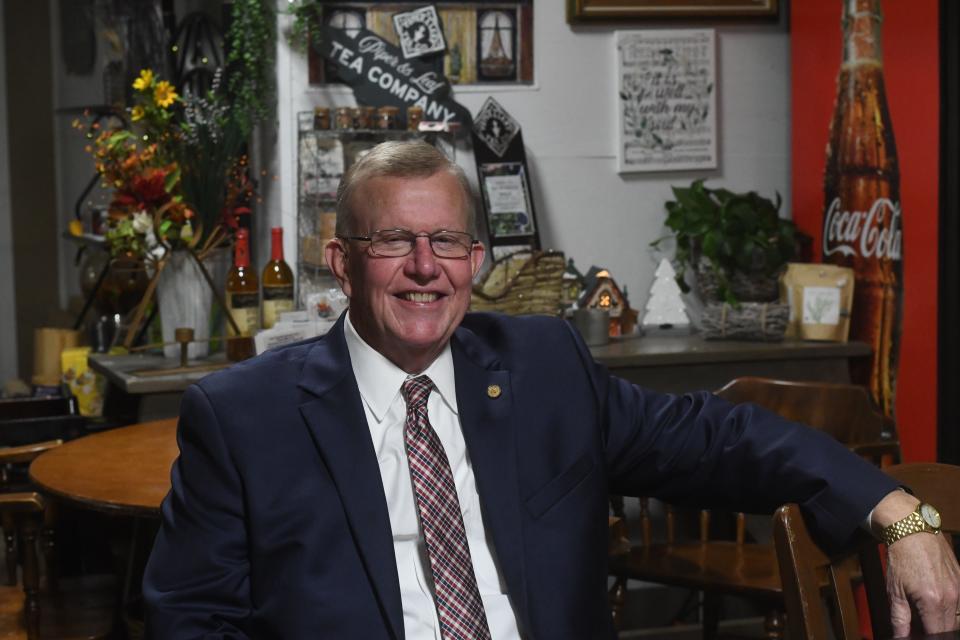 Former Jackson County Sheriff Mike Ezell was elected to Mississippi's 4th Congressional District in the U.S. House of Representatives in 2022. He is seeking reelection in 2024.