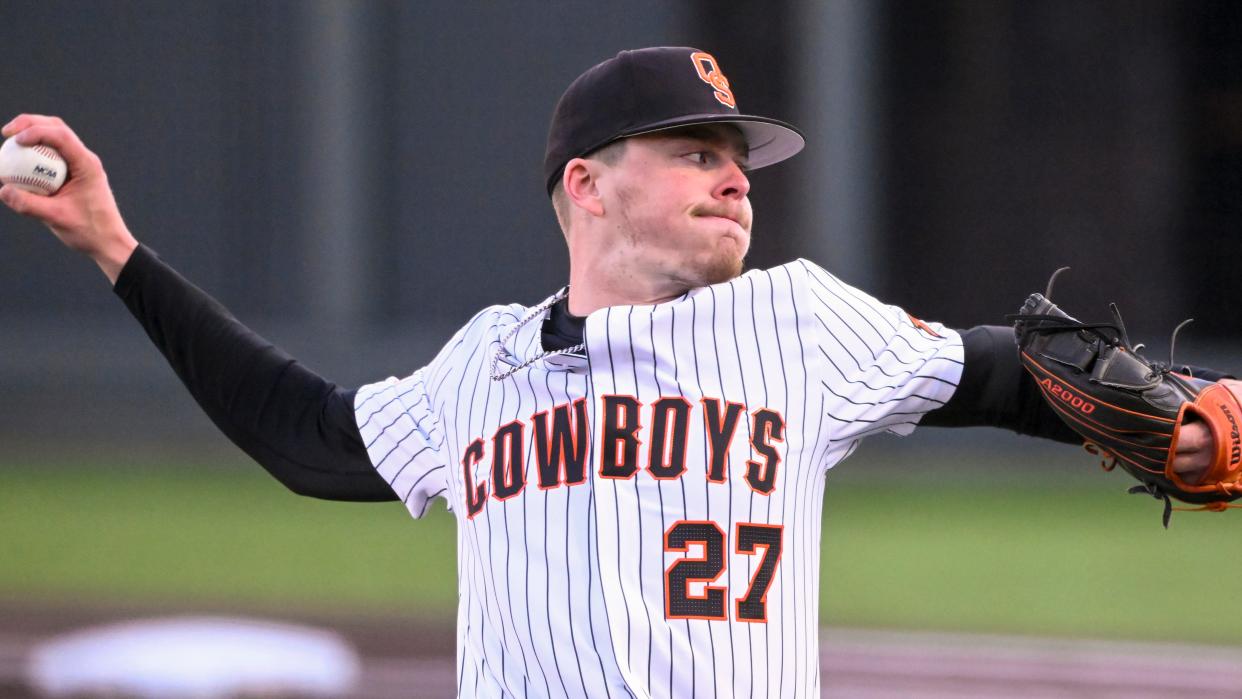 Simi Valley High graduate Justin Campbell was picked by the Cleveland Guardians during the MLB draft Sunday night.