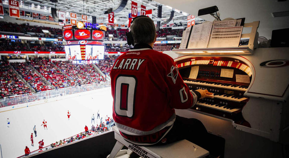 The organ that has entertained Carolina Hurricanes fans since 1997 could be yours. (Getty)