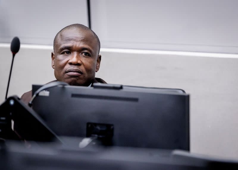 Dominic Ongwen appears before the International Criminal Court (ICC) in The Hague