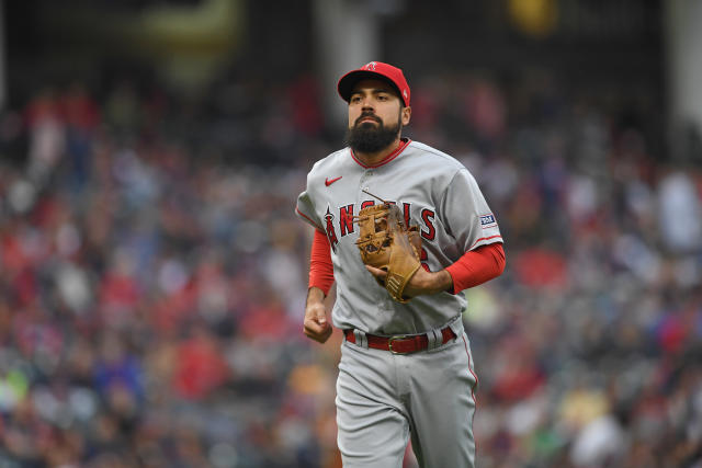 Anthony Rendon of the Los Angeles Angels with his wife Amanda Rendon  News Photo - Getty Images