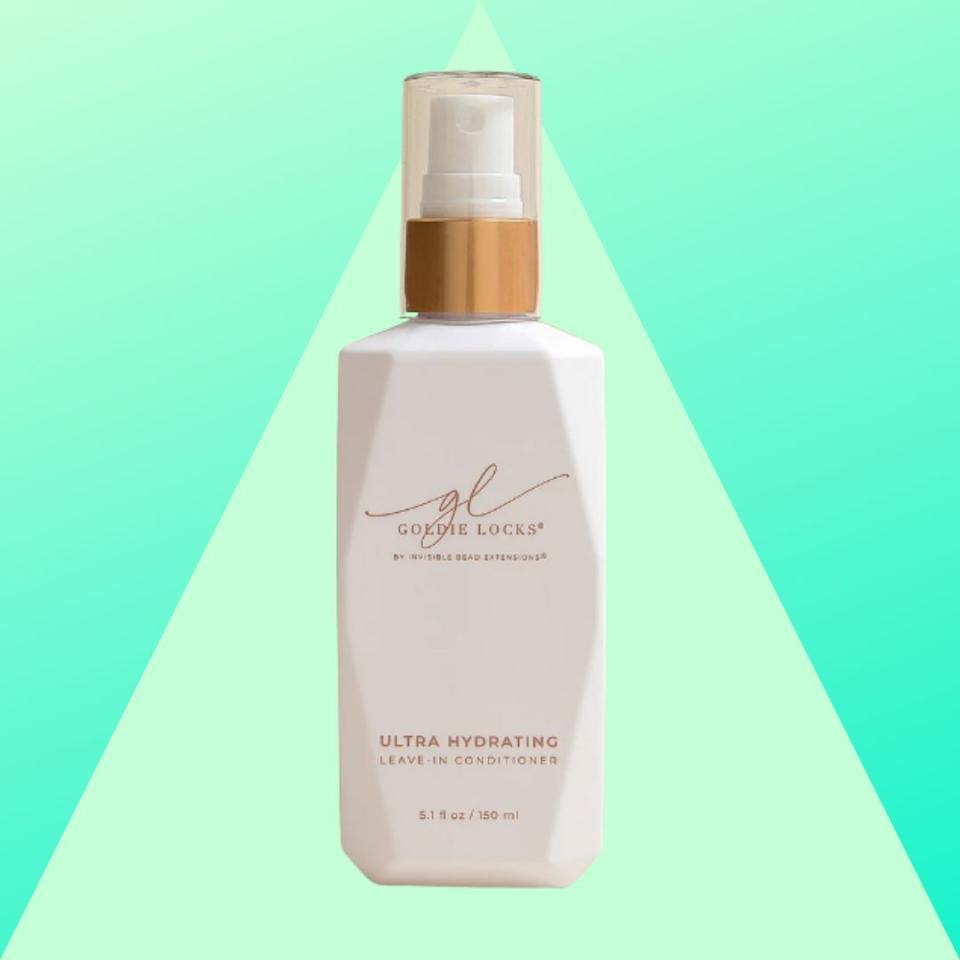 This lovely leave-in conditioner looks just as good on your bathroom counter as it does in your hair. This gentle mist locks in moisture and protects your delicate strands while reducing frizz. It's great for all hair types and has a weightless texture that won't flatten your hair or look greasy.You can buy the leave-in conditioner from Goldie Locks at $38. 