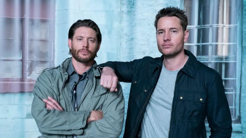 Jensen Ackles and Justin Hartley on "Tracker"
