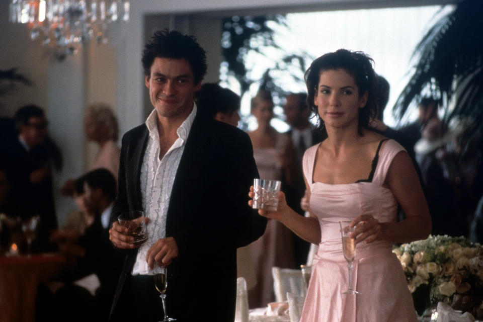 Dominic West and Sandra Bullock in "28 Days." (Photo: Archive Photos via Getty Images)