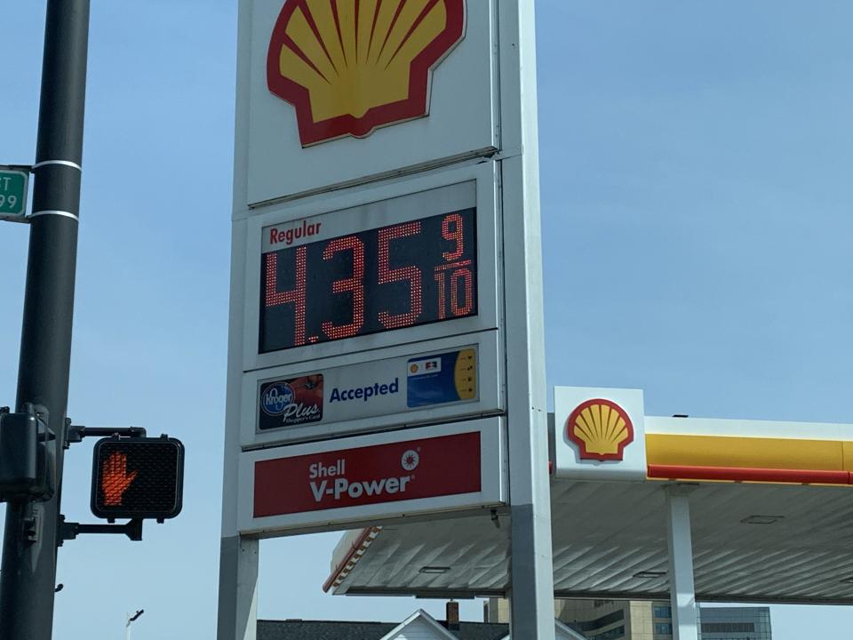 Shell Station on South Main Street in Dayton | James Rider/Staff