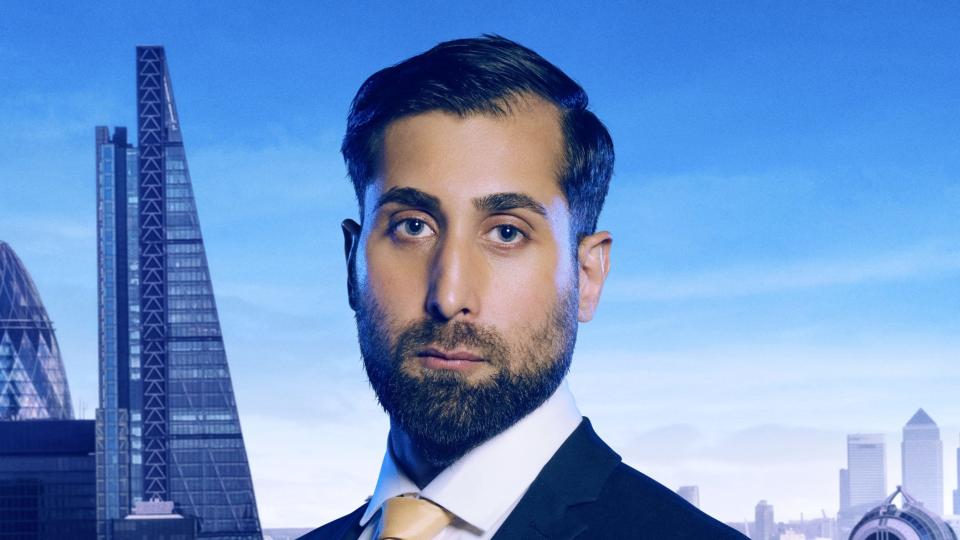 Dr Asif Munaf left The Apprentice in week 3. (BBC)