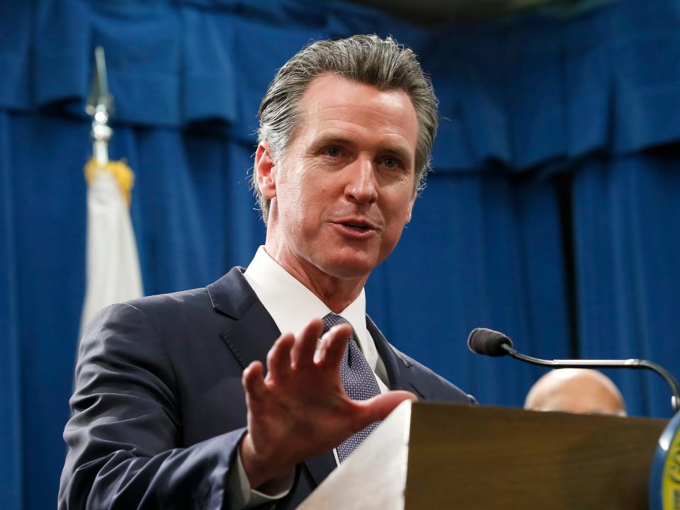 california governor gavin newsom