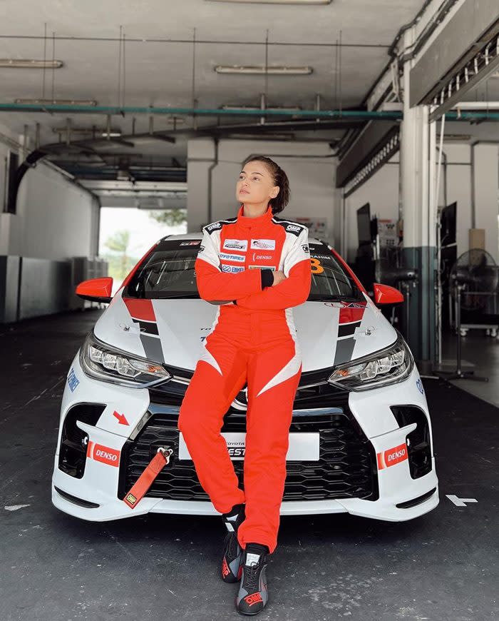 The actress to fulfill her contractual obligations with Toyota Gazoo Racing first