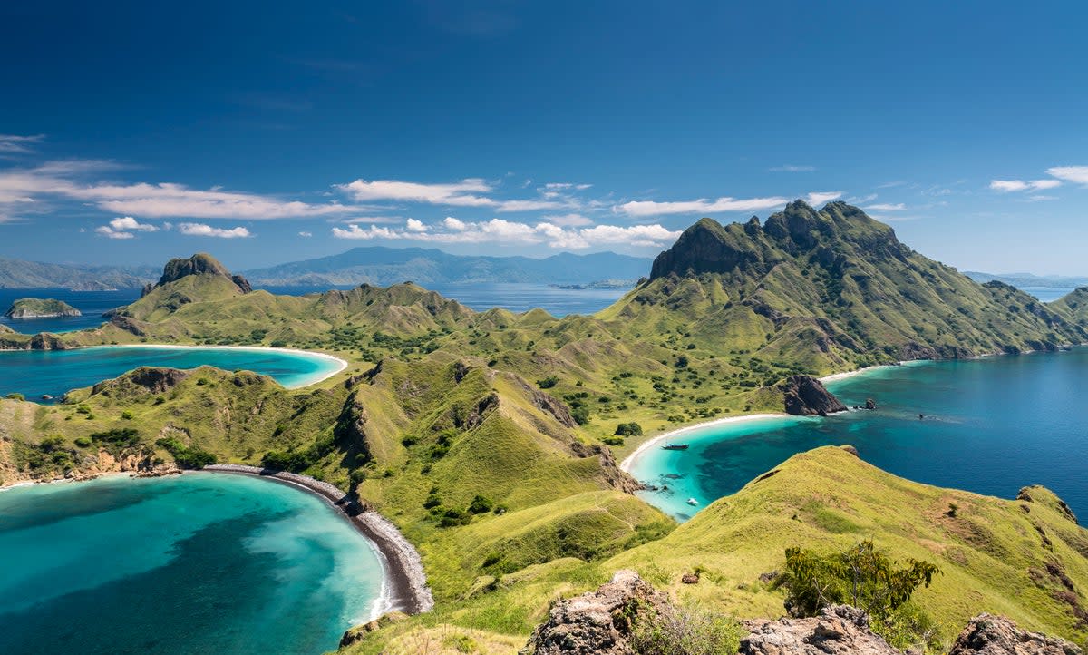 One part of Komodo National Park, famous its namesake dragon (Getty Images)